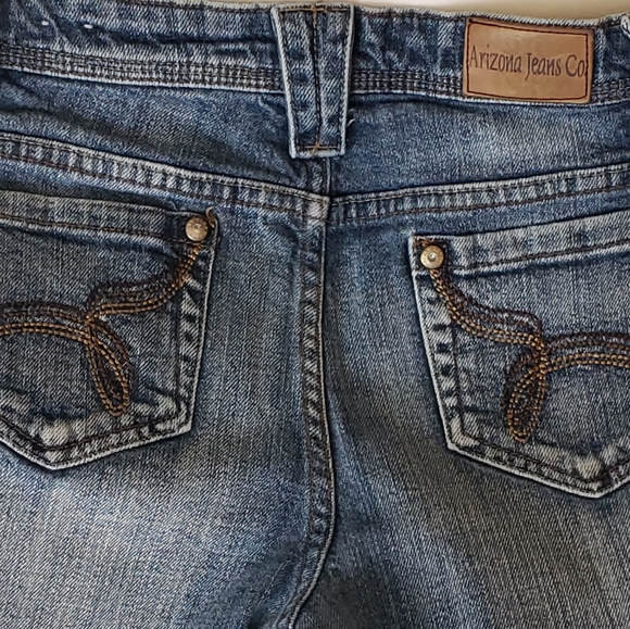 Arizona Girl's Denim Jeans Size‎ 12 - Picture 3 of 5